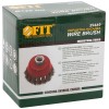 Корщетка-чашка гайка М14 стальная витая проволока 125мм FIT 39469