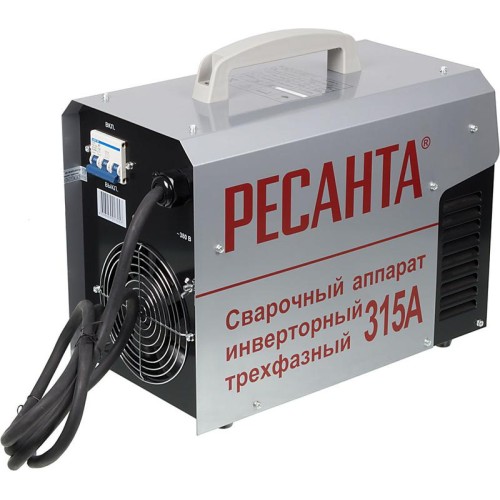 Инвертор сварочный САИ-315 3ф 315А d6 380В IP21 горячий старт Ресанта 65/25
