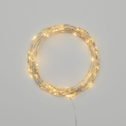 Гирлянда светодиодная "Роса" 10м 100LED тепл. бел. 1Вт IP20 USB Neon-Night 315-976