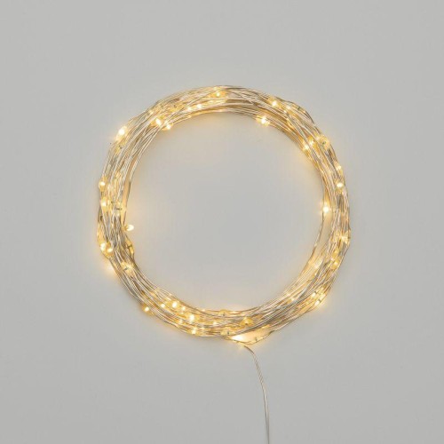 Гирлянда светодиодная "Роса" 10м 100LED тепл. бел. 1Вт IP20 USB Neon-Night 315-976
