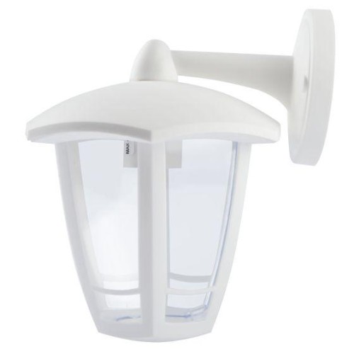 Светильник светодиодный садово-парковый ДБУ 07-8-006 Дели 3 8Вт 3000К IP44 настенный 6 гранный бел.