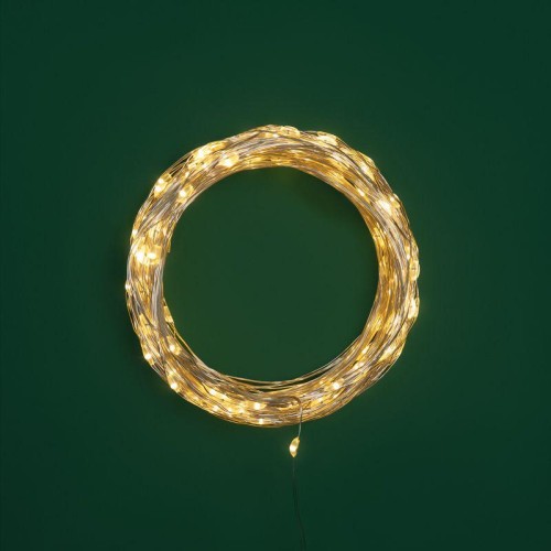 Гирлянда светодиодная "Роса" 30м 300LED тепл. бел. 3.6Вт IP44 с трансф. Neon-Night 303-216