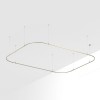 Трек ART-APRIORI-RECTANGLE-SOFT-HANG-4500х3500 OG IP20 метал. Arlight 054418