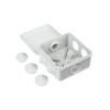 Коробка распаячная ОП 100х100х50 IP44 КМ41255 IEK UKOZ11-100-100-050-K41-44
