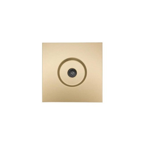 Розетка ТВ оконечная СП ZIMA IP20 зол. LEZARD 704-3688-130