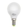 Лампа светодиодная PLED-ECO 5Вт G45 шар матовая 3000К тепл. бел. E14 400лм 230В 50Гц JazzWay 1036896