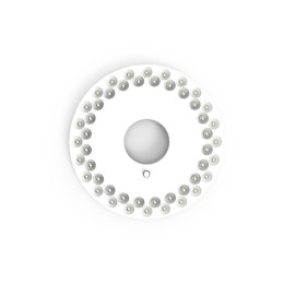 Фонарь кемпинговый GFL 48LED 500лм IP33 элементы питания 3хAA магнит и карабин GAUSS GF004