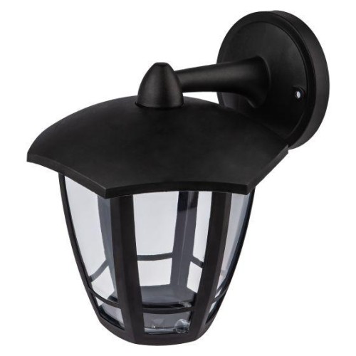 Светильник светодиодный садово-парковый ДБУ 07-8-006 Дели 3 8Вт 3000К IP44 6 гранный настенный черн.