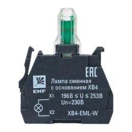 Лампа сменная с основанием XB4 бел. 230В PROxima EKF XB4-EML-W