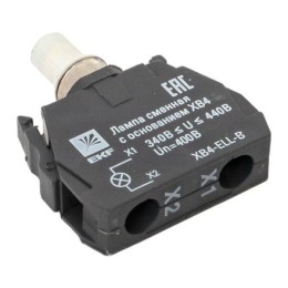 Лампа сменная с основанием XB4 син. 400В PROxima EKF XB4-ELL-B