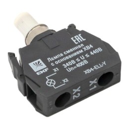 Лампа сменная с основанием XB4 желт. 400В PROxima EKF XB4-ELL-Y