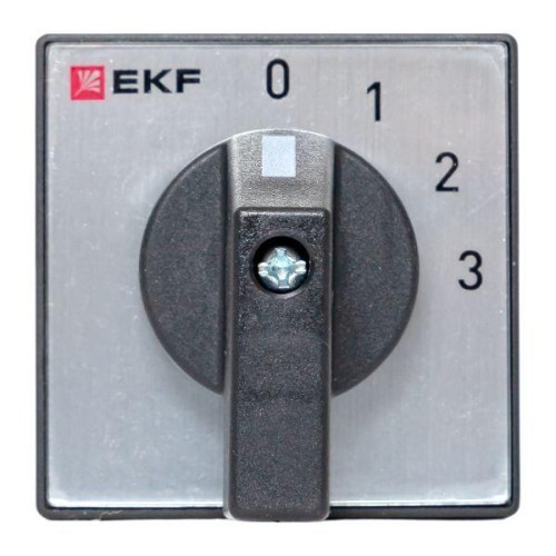 Переключатель кулачковый ПК-1-101 1п 10А "0-1-2-3" EKF pk-1-101-10