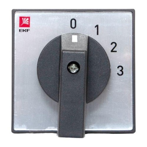 Переключатель кулачковый ПК-1-101 1п 32А "0-1-2-3" EKF pk-1-101-32
