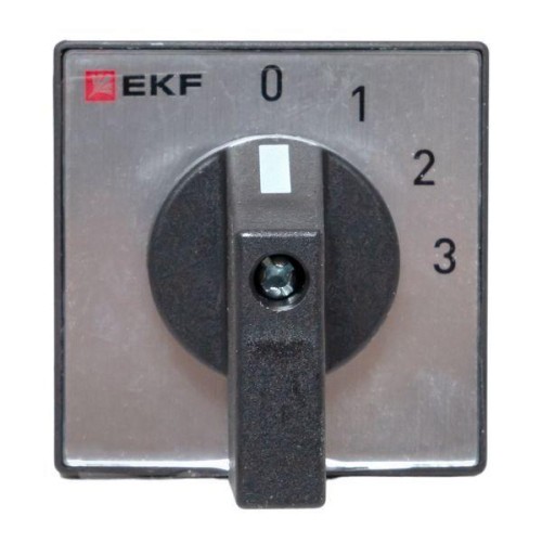 Переключатель кулачковый ПК-1-102 2п 10А "0-1-2-3" EKF pk-1-102-10