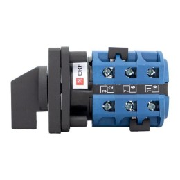 Переключатель кулачковый ПК-1-102 2п 25А "0-1-2-3" EKF pk-1-102-25