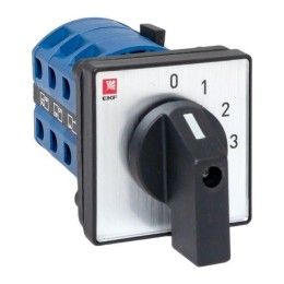 Переключатель кулачковый ПК-1-102 2п 25А "0-1-2-3" EKF pk-1-102-25