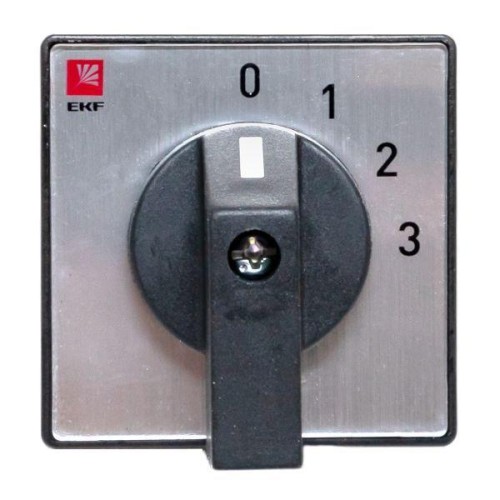 Переключатель кулачковый ПК-1-103 3п 25А "0-1-2-3" EKF pk-1-103-25