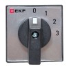 Переключатель кулачковый ПК-1-121 1п 10А "0-1-2-3" EKF pk-1-121-10