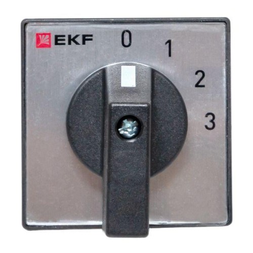Переключатель кулачковый ПК-1-121 1п 10А "0-1-2-3" EKF pk-1-121-10