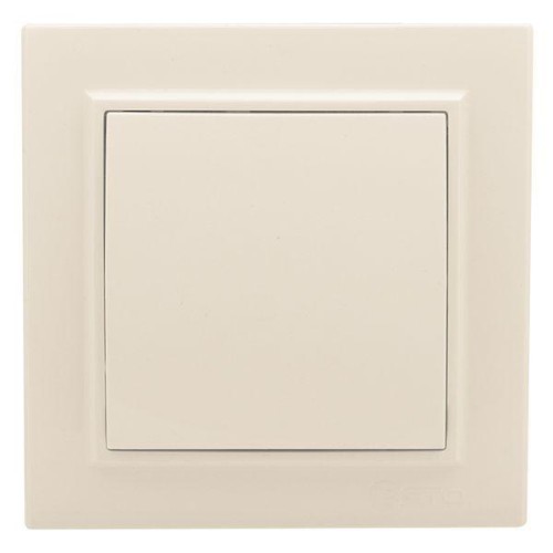Выключатель 1-кл. СП Минск 10А IP20 беж. EKF ERV10-021-20