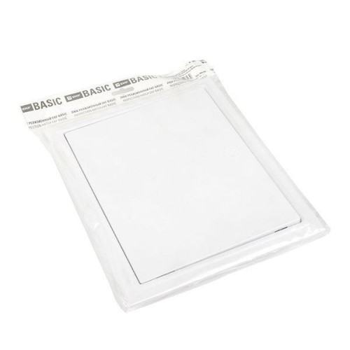 Люк ревизионный 200х250 пластик с нажимным замком Basic EKF lpnz-200x250