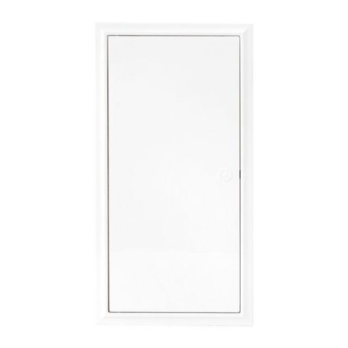 Люк ревизионный 200х400 пластик с нажимным замком Basic EKF lpnz-200x400