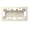 Коробка 2-м ОП Simon24 сл. кость Simon 2400752-031