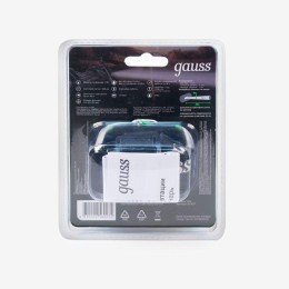 Фонарь налобный GFL 3Вт 180лм IP42 элементы питания 4хAAA GAUSS GF307