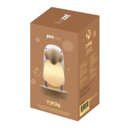 Светильник светодиодный настольный ТУКАН JS5-TOCO-WH 2.4Вт 190лм 3000К ночник питание от USB (в комп