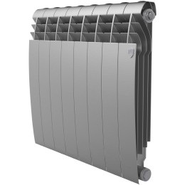 Радиатор биметал. BiLiner 500 Silver Satin 8 секц. RTBSS50008 Royal Thermo НС-1176319