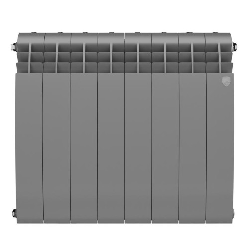 Радиатор биметал. BiLiner 500 Silver Satin 8 секц. RTBSS50008 Royal Thermo НС-1176319