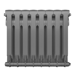Радиатор биметал. BiLiner 500 Silver Satin 8 секц. RTBSS50008 Royal Thermo НС-1176319