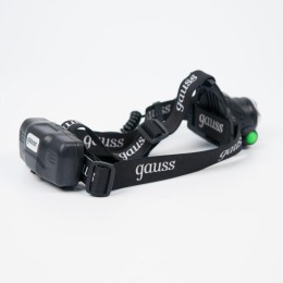 Фонарь налобный аккумуляторный GFL 5Вт 450лм IP44 аккум. Li-ion 2400мА.ч GAUSS GF407