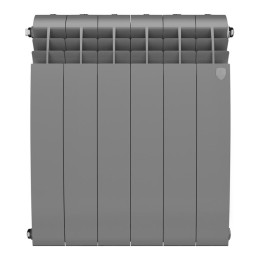 Радиатор биметал. BiLiner 500 Silver Satin 6 секц. RTBSS50006 Royal Thermo НС-1176318