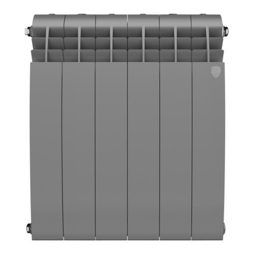 Радиатор биметал. BiLiner 500 Silver Satin 6 секц. RTBSS50006 Royal Thermo НС-1176318