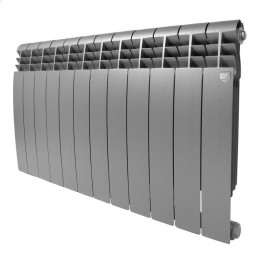 Радиатор биметал. BiLiner 500 Silver Satin 12 секц. RTBSS50012 Royal Thermo Royal Thermo НС-1176316