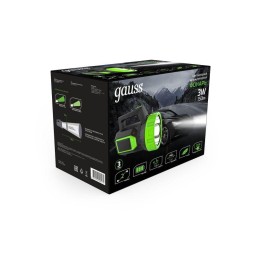 Фонарь-прожектор аккумуляторный GFL 3Вт 150лм IP3X аккум. Lead acid 900мА.ч GAUSS GF604