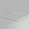 Трек ART-APRIORI-RECTANGLE-SOFT-HANG-4500х3500 TN IP20 метал. Arlight 054516