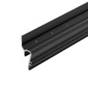 Профиль STRETCH-SHADOW-TECH-VENT-2000 BLACK (A2-DELTA) 2м алюм. Arlight 041160