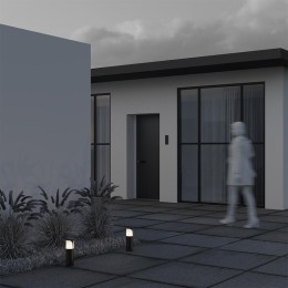 Светильник Piccadilly 1х23Вт E27 IP44 ландшафтный Maytoni O017FL-01B