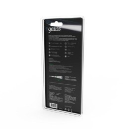 Фонарь ручной GFL 4Вт 200лм IP33 элементы питания 3хAAA GAUSS GF109