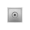 Розетка ТВ оконечная СП ZIMA IP20 сер. матов. LEZARD 704-7488-130