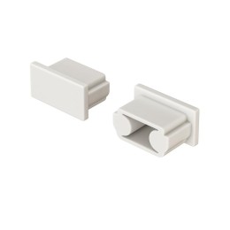 Комплект заглушек для профиля ALM001S-2M (уп.10шт) Maytoni ALM001EC