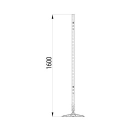 Конструкция опорная для горизонт. прямоугольн. воздуховодов и метал. лотков кабеленесущих систем TEC