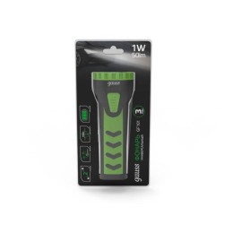 Фонарь ручной аккумуляторный GFL 1Вт 50лм IP3X аккум. Lead acid 250мА.ч GAUSS GF101