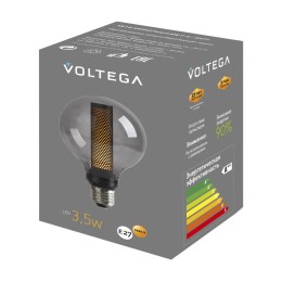 Лампа светодиодная Loft Led G95 4Вт 1800К E27 Voltega 8577