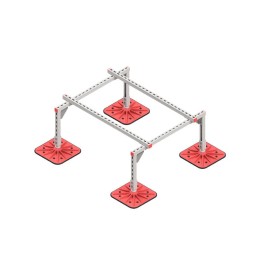 Конструкция опорная для установки оборудования TECHNORAPTOR FOOT 1000х1200 KM-TR-F-SSEI-1000-1200 КМ
