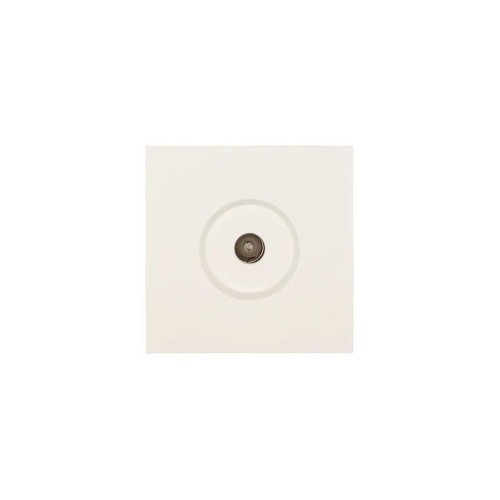 Розетка ТВ оконечная СП ZIMA IP20 слон. кость LEZARD 704-9088-130