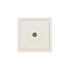 Розетка ТВ оконечная СП ZIMA IP20 слон. кость LEZARD 704-9088-130