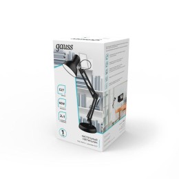 Светильник GTL 60Вт E27 струбцина и основание черн. GAUSS GT0022